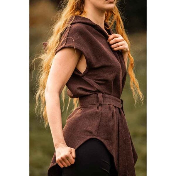 Aldon Ranger Tunic - Brown - Image 13