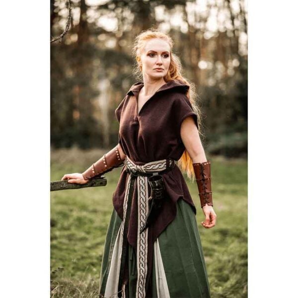 Aldon Ranger Tunic - Brown - Image 4