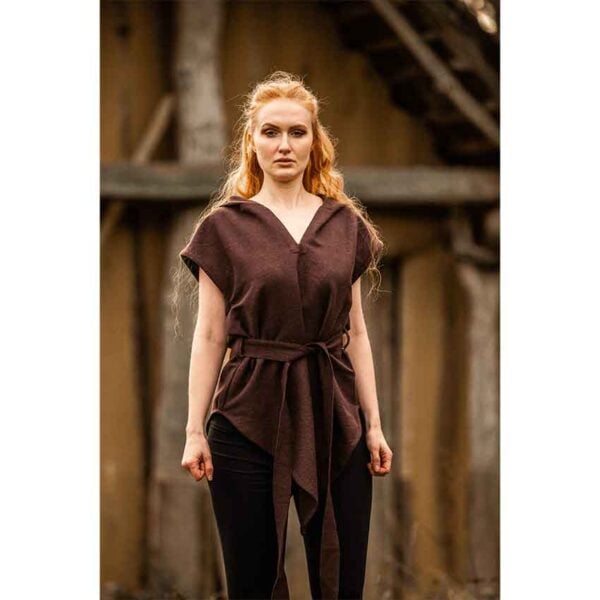 Aldon Ranger Tunic - Brown - Image 8