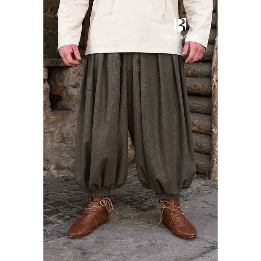 Borys Herringbone Viking Rus Pants
