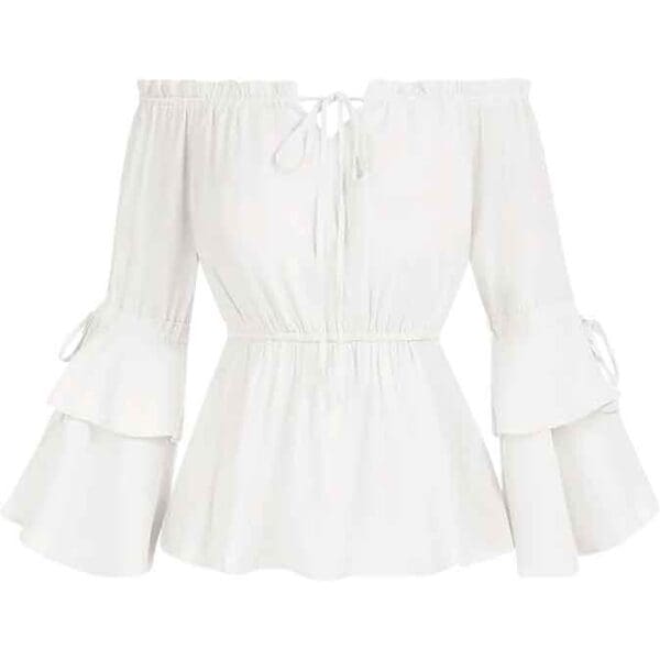 Womens Renaissance Peasant Blouse