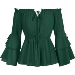 Womens Renaissance Peasant Blouse