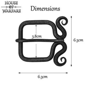 Handforged Medieval Belt Buckle