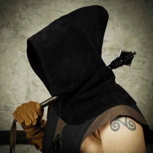 Medieval Executioner Hood - Black