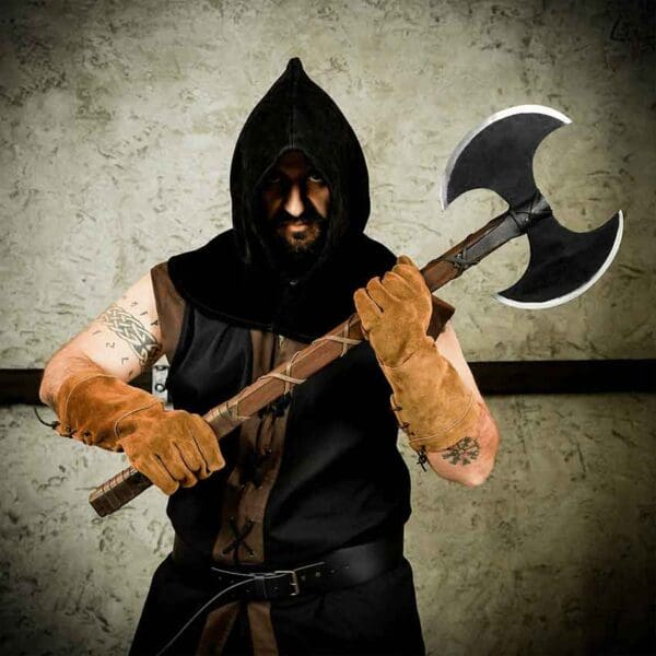 Medieval Executioner Hood - Black