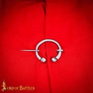 Stainless Steel Medieval Cloak Pin
