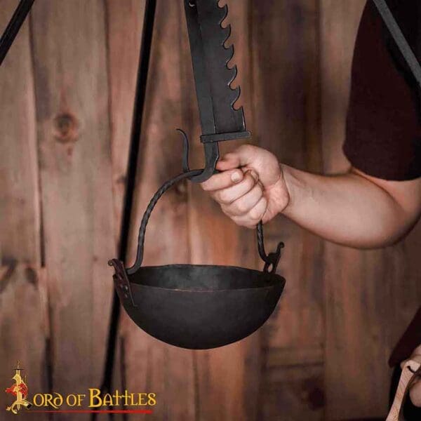 Hand Forged Camping Cauldron