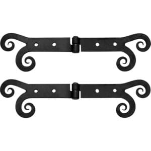 Medieval Fantasy Iron Hinges - Set of 2