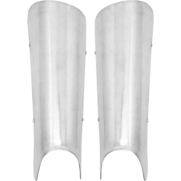 Late Medieval Knight's Steel Greaves