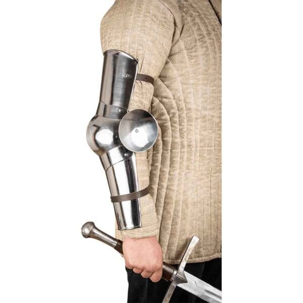 14th Century Arm Armour - Polished