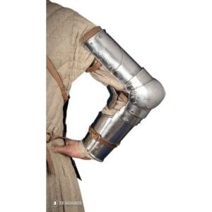 15th Century Gothic German Arm Armour - Polished
