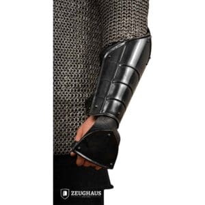 Champion Steel Bracers - Blackened
