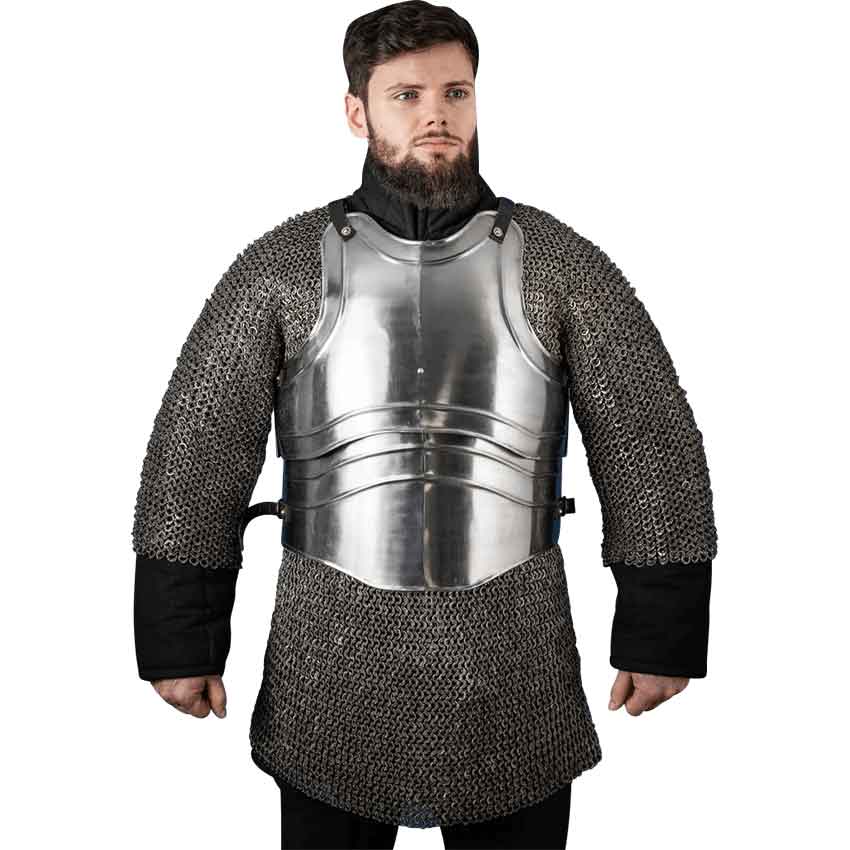 Warrior Steel Cuirass - Polished