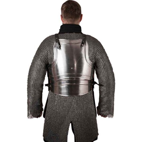 Warrior Steel Cuirass with Tassets - Polished