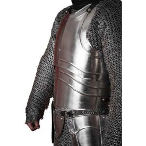 Warrior Steel Cuirass with Tassets - Polished