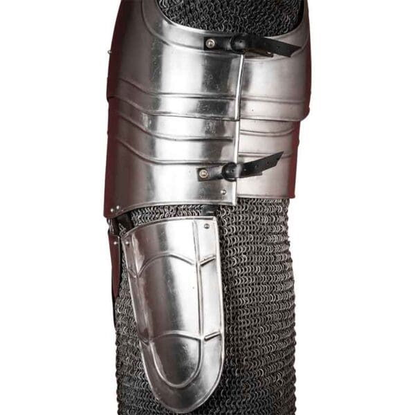 Warrior Steel Cuirass with Tassets - Polished