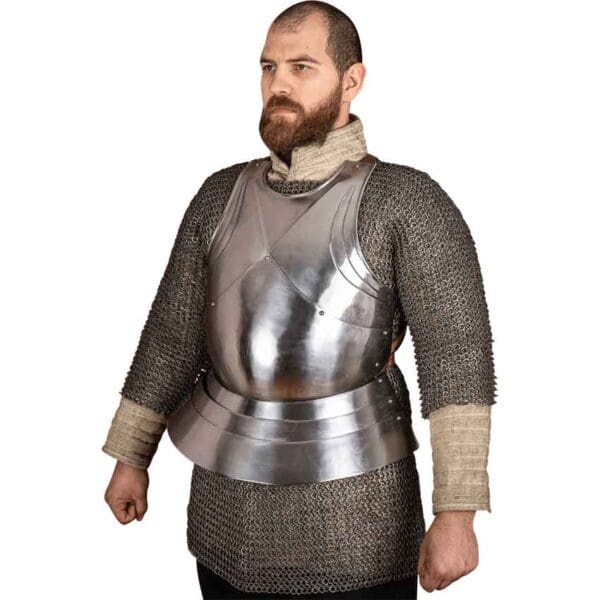 Infantry Milanese Breastplate - Polished