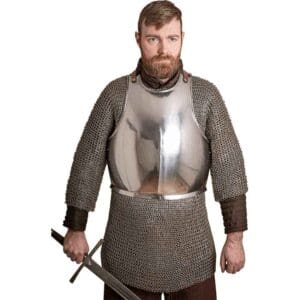 Mercenary Steel Breastplate - Polished