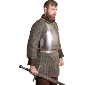 Mercenary Steel Breastplate - Polished