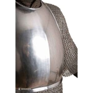 Mercenary Steel Breastplate - Polished