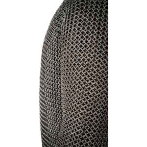Long Sleeve Steel Chainmail Hauberk - 9mm Round Rings