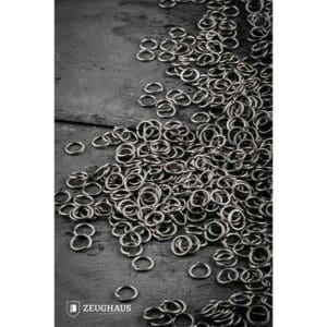 Steel 9mm Round Chainmail Rings