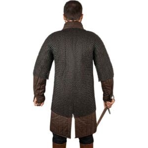 Black Dynasty Chainmail Haubergeon - 10mm Round Rings