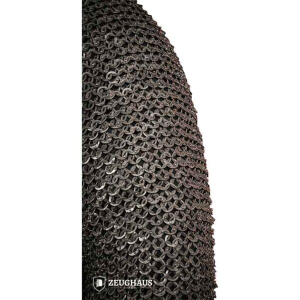 Stainless Steel Riveted Chainmail Hauberk - 9mm Flat Rings