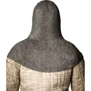 Riveted Chainmail Coif - 6mm Flat Rings