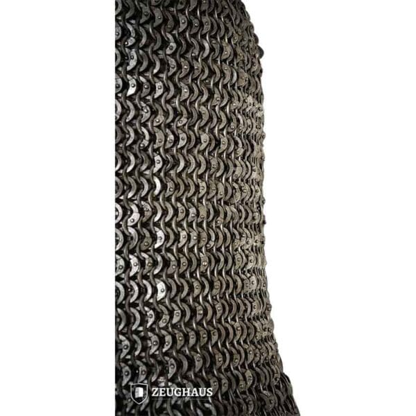 Riveted Chainmail Coif - 6mm Flat Rings