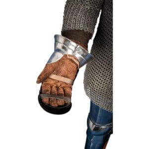 15th Century Mitten Gauntlets - Polished
