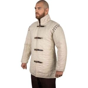 Medieval Gambeson with Removable Sleeves