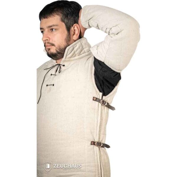 Side Buckled Medieval Gambeson