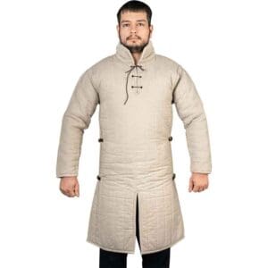 Side Buckled Medieval Gambeson