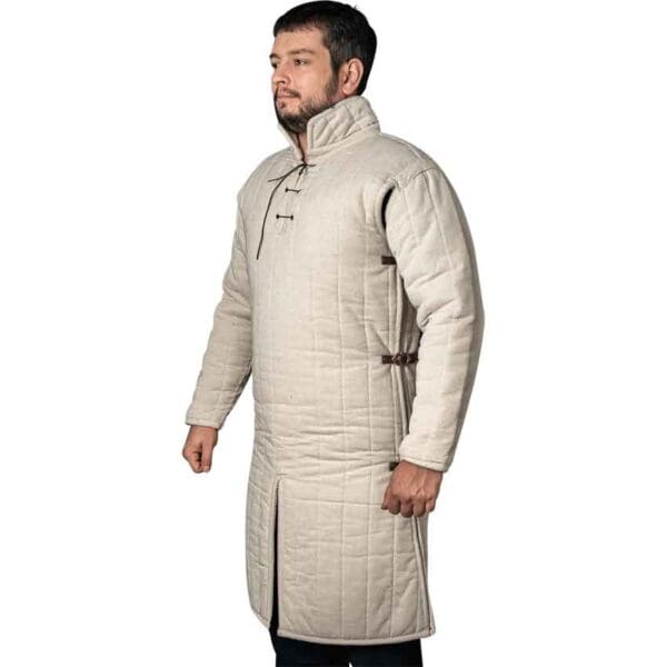 Side Buckled Medieval Gambeson