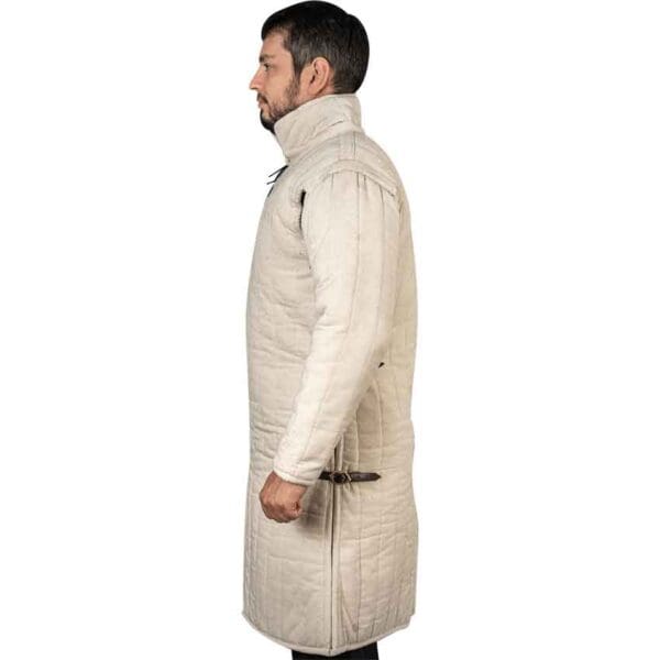 Side Buckled Medieval Gambeson