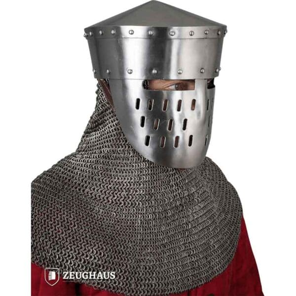 Norman Kalota Helmet with Aventail - Polished