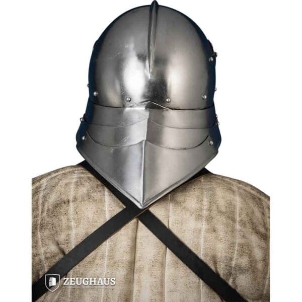 15th Century German Sallet Helmet - Polished