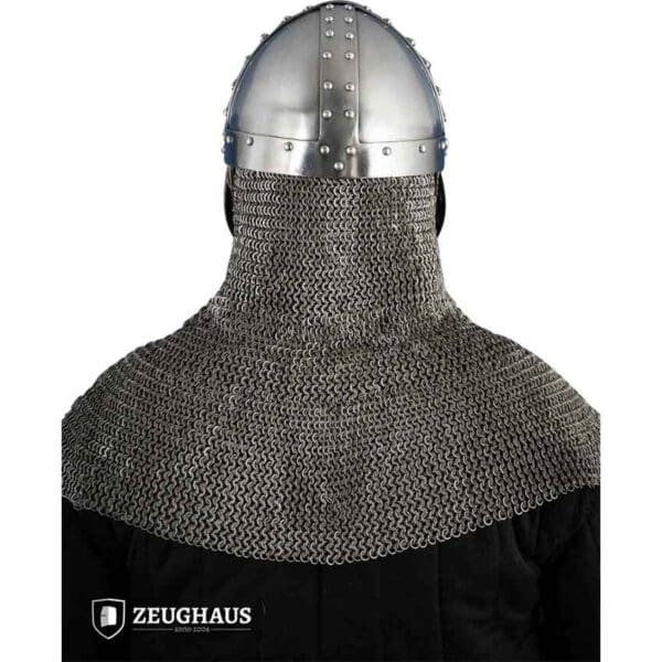 Norman Faceplate Spangenhelm - Polished