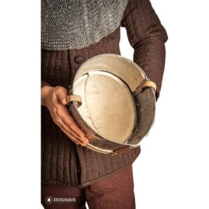 Sugar Loaf Great Helmet with Brass Accent - Polished