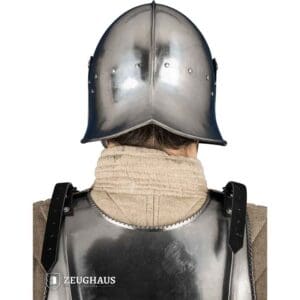 Burgundian Sallet Helmet - Polished