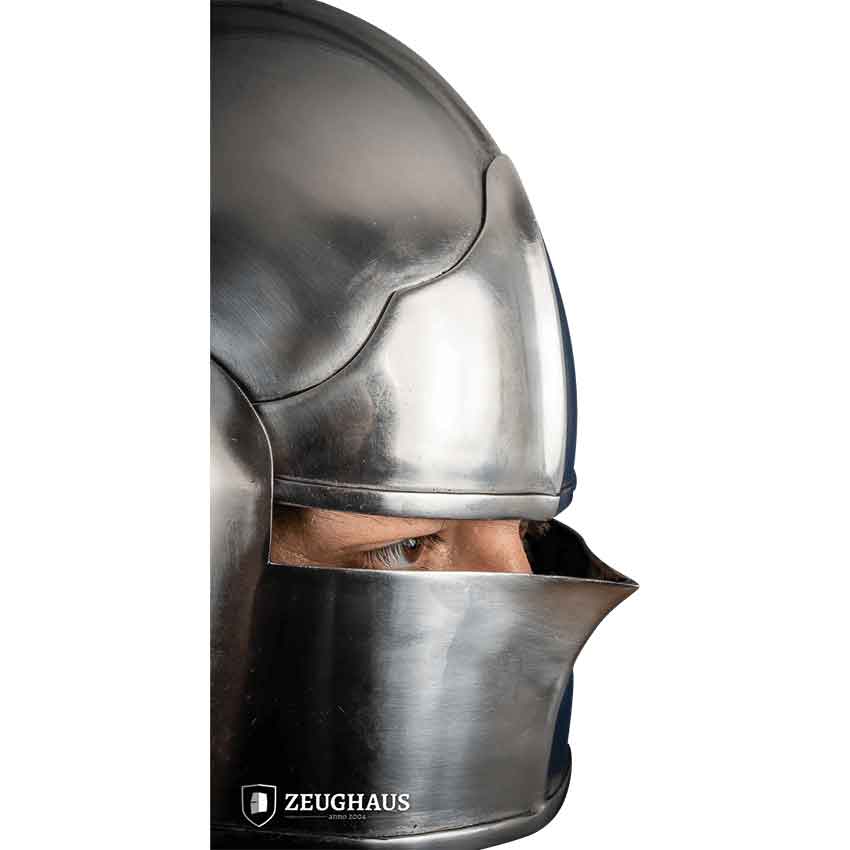 Burgundian Sallet Helmet - Polished