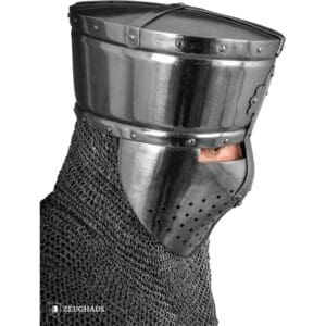 Early Medieval Pot Helmet - Polished