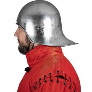 Open Sallet Helmet - Polished