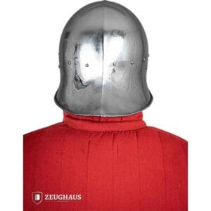 Open Sallet Helmet - Polished