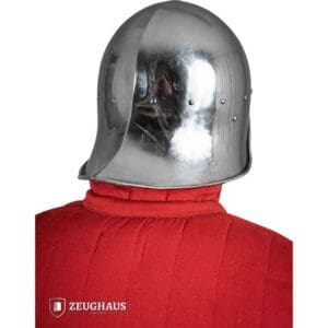 Open Sallet Helmet - Polished