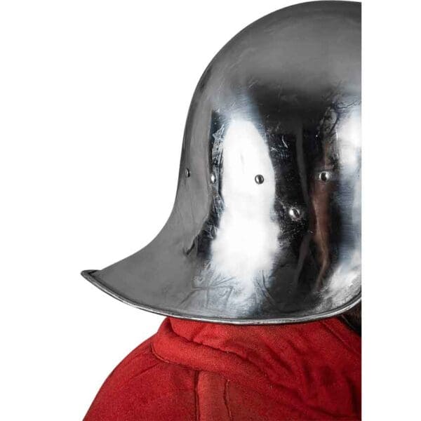 Open Sallet Helmet - Polished