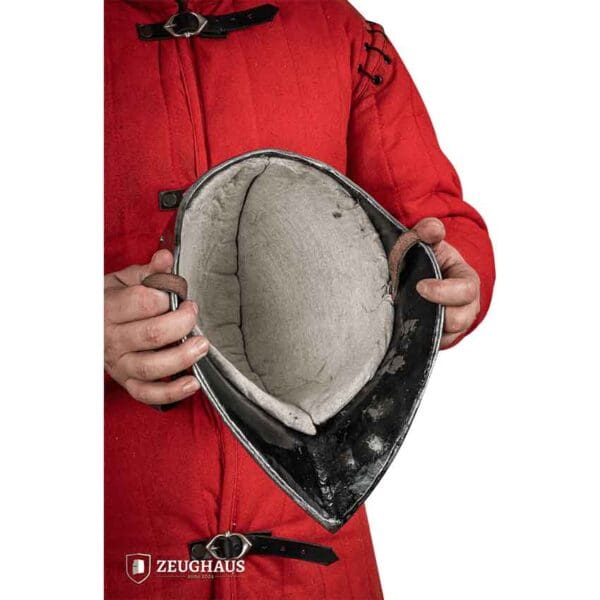 Open Sallet Helmet - Polished