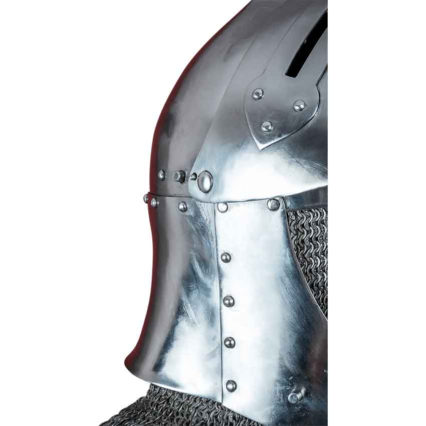 Sugar Loaf Helmet with Visor - Polished