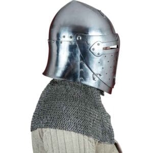 Sugar Loaf Helmet with Visor - Polished